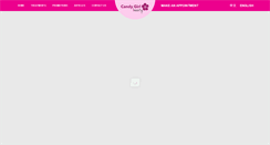 Desktop Screenshot of candygirlbeauty.com